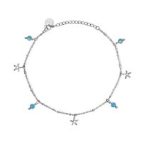 Cavigliera Kidult Donna in Acciaio Cristallo artificiale 831270